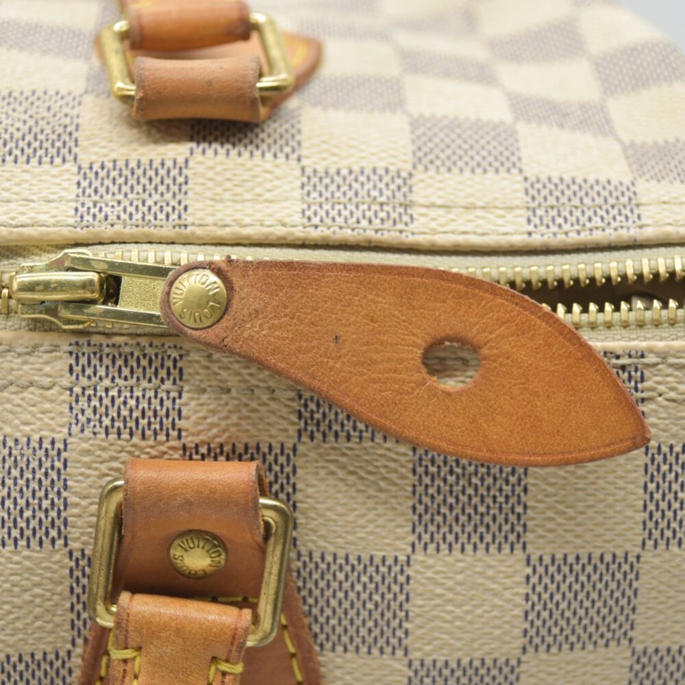SOLD Louis Vuitton  Damier Azur Speedy 30 DU1008 - Picture 12 of 16